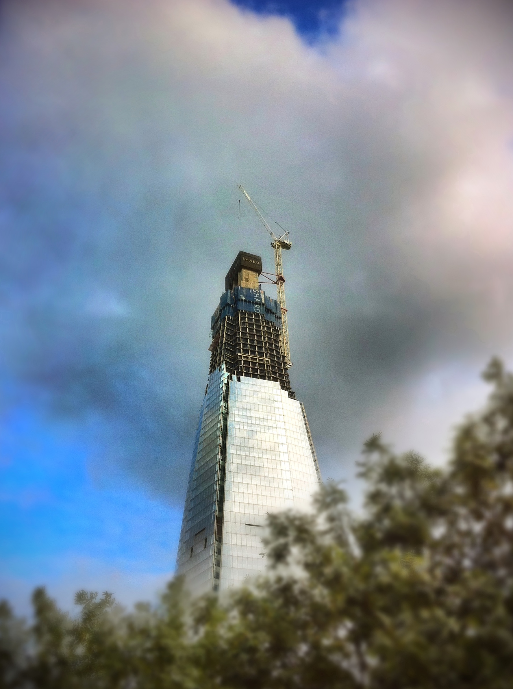 Day 307 – The Shard grows